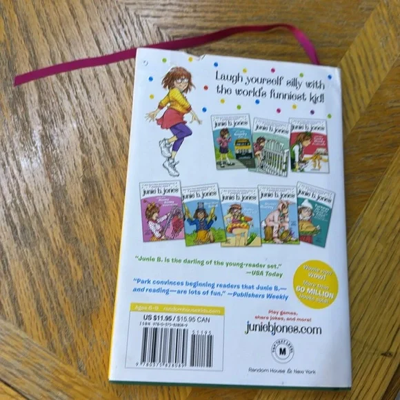 June B. Jones hard cover book. Jingle Bells, Batman Smells(P.S so does May) - Picture 3 of 5